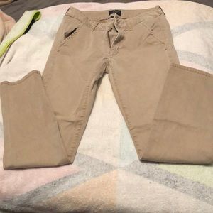 AE skinny khakis